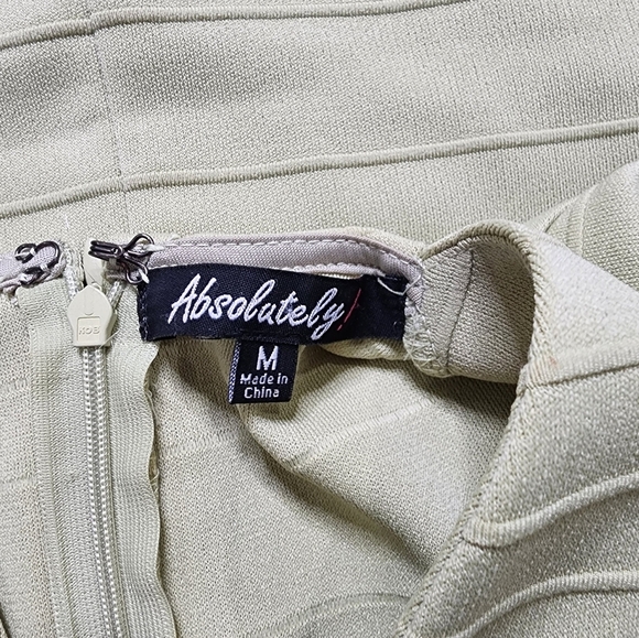 Absolutely Bodycon Sleeveless Dress Size Medium - Picture 5 of 8